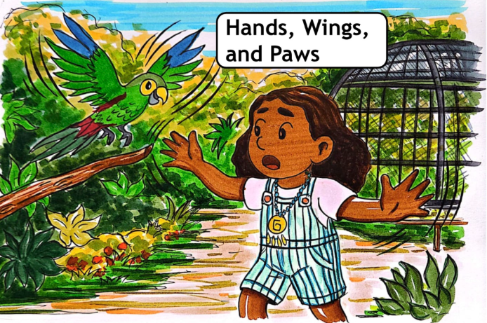 Example page illustrating Bilingual by Design